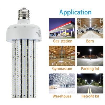 LED Corn Bulb E26 E27 E39 E40 80W Corn Light 300W HPS MH Lamps