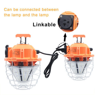 High power led 80W Temporary Work Lights 10000Lm with Stainless Steel