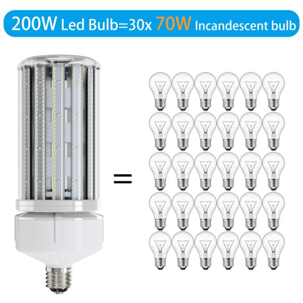 led corn light bulbs 200W ACL