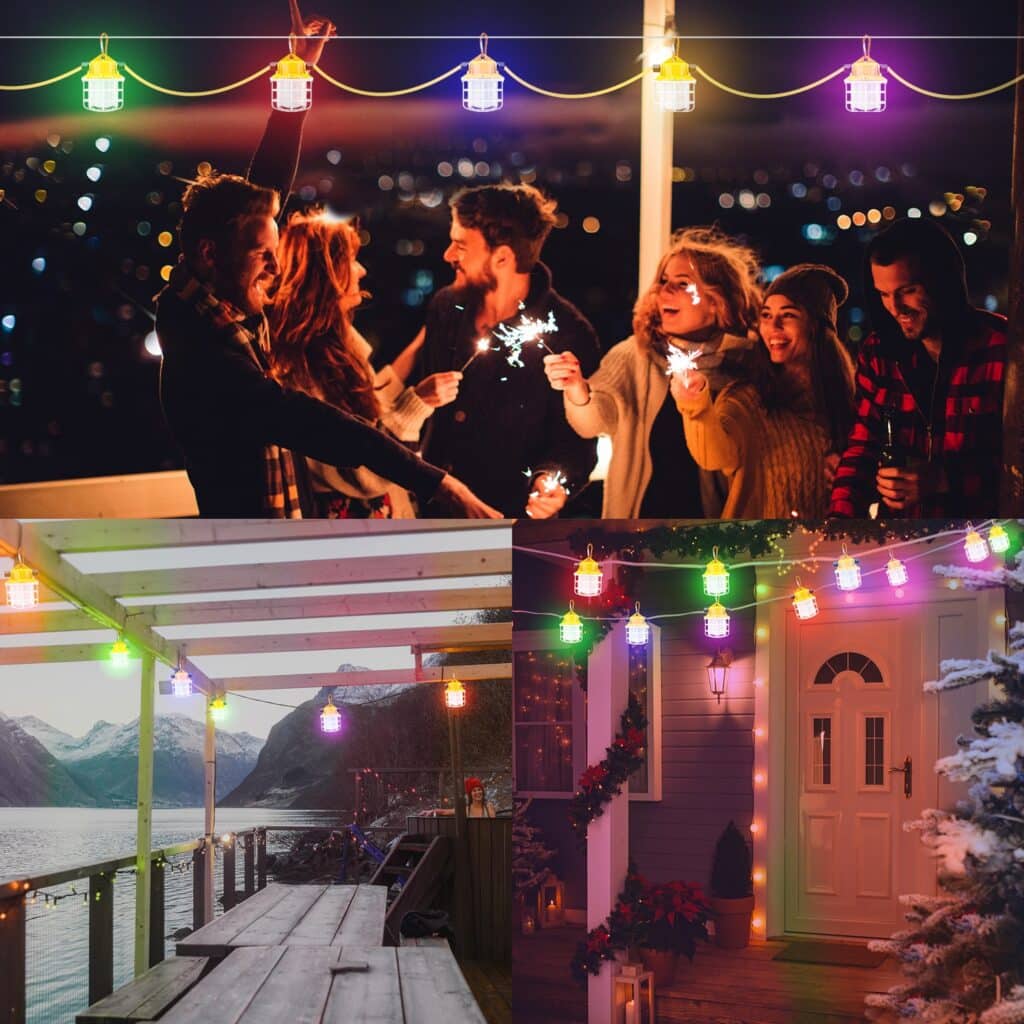 led outdoor string lights 10W