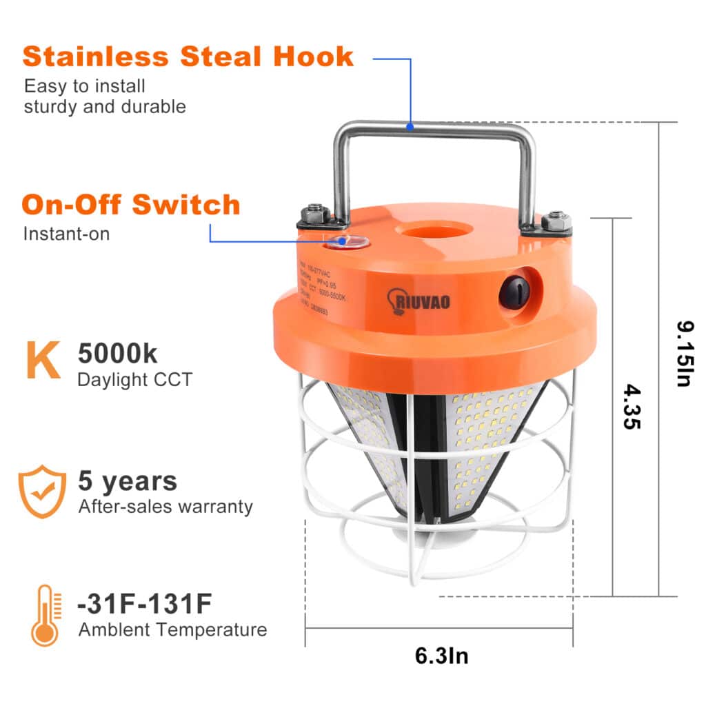 Temporary LED Work Lamp